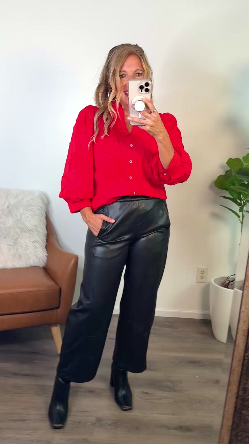 Padme Top : Red