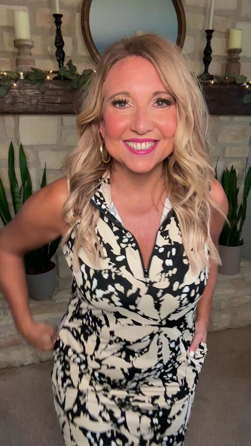 Tribal Pebble Beach Performance Dress w/ Shorts : Pebble