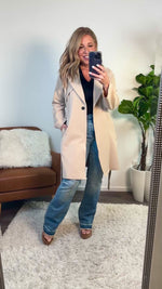 Odette Belted Trench Coat : Beige