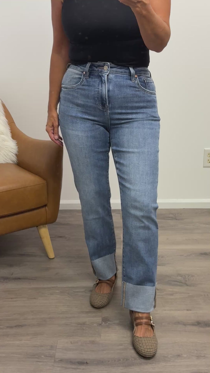 Bayeas Armida High Rise Jeans : Blue