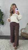 Never Better Cable Knit Pullover : Ivory