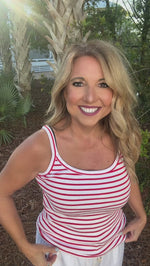 Tribal Cordelia Tank Top : Bayberry