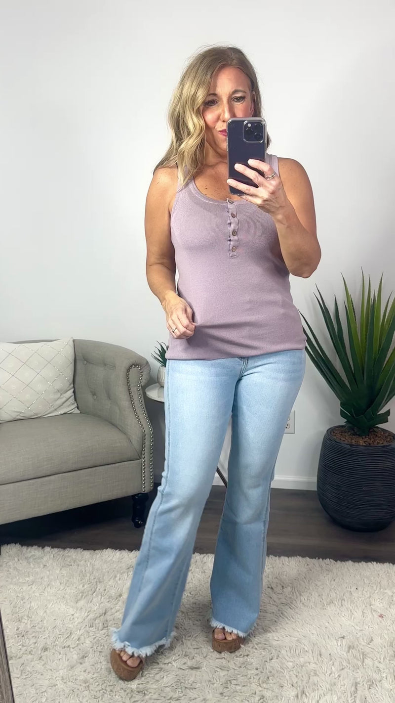 Let's Go Shopping Tank : Lavender