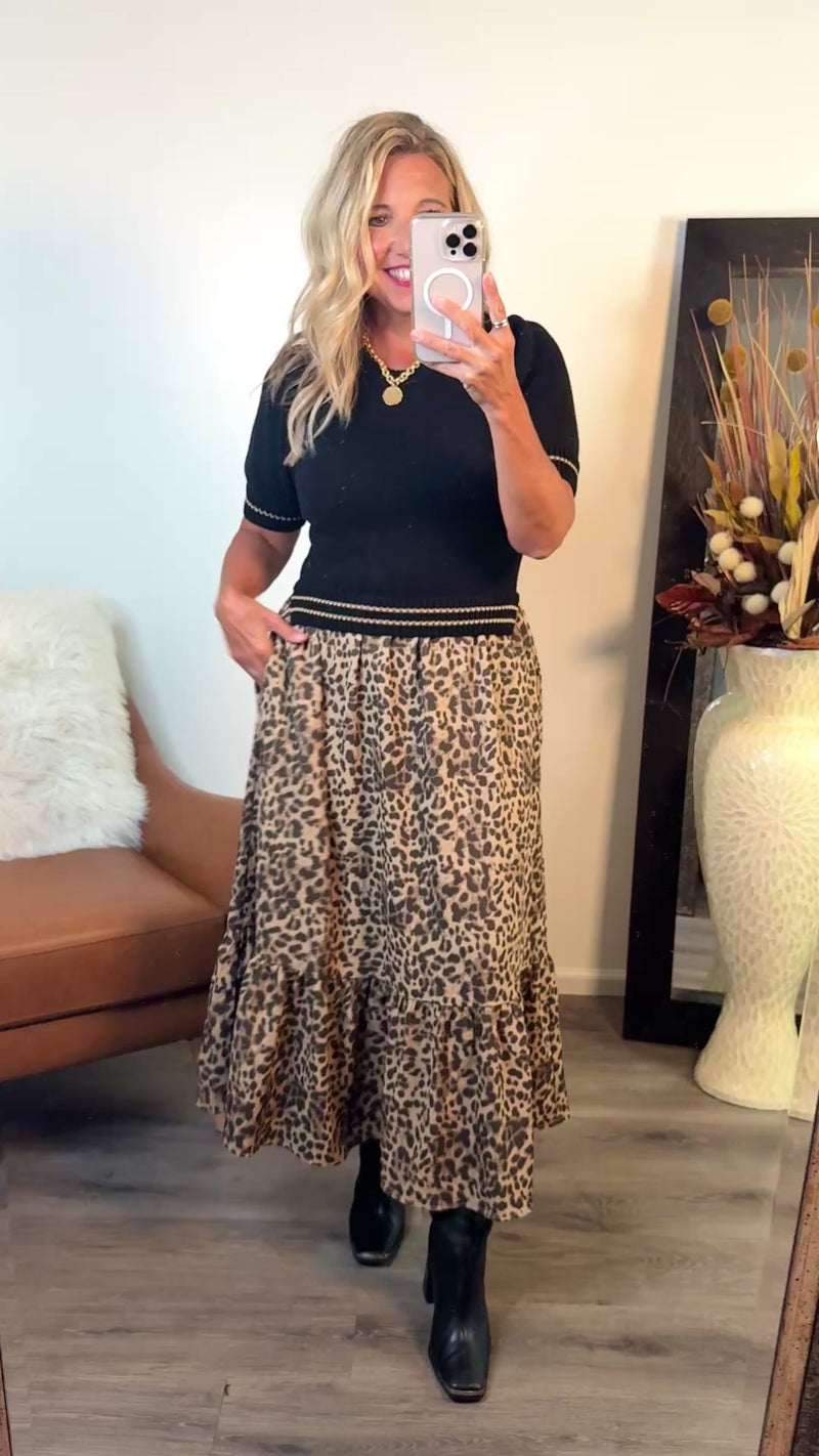 Berkely Maxi Dress : Black