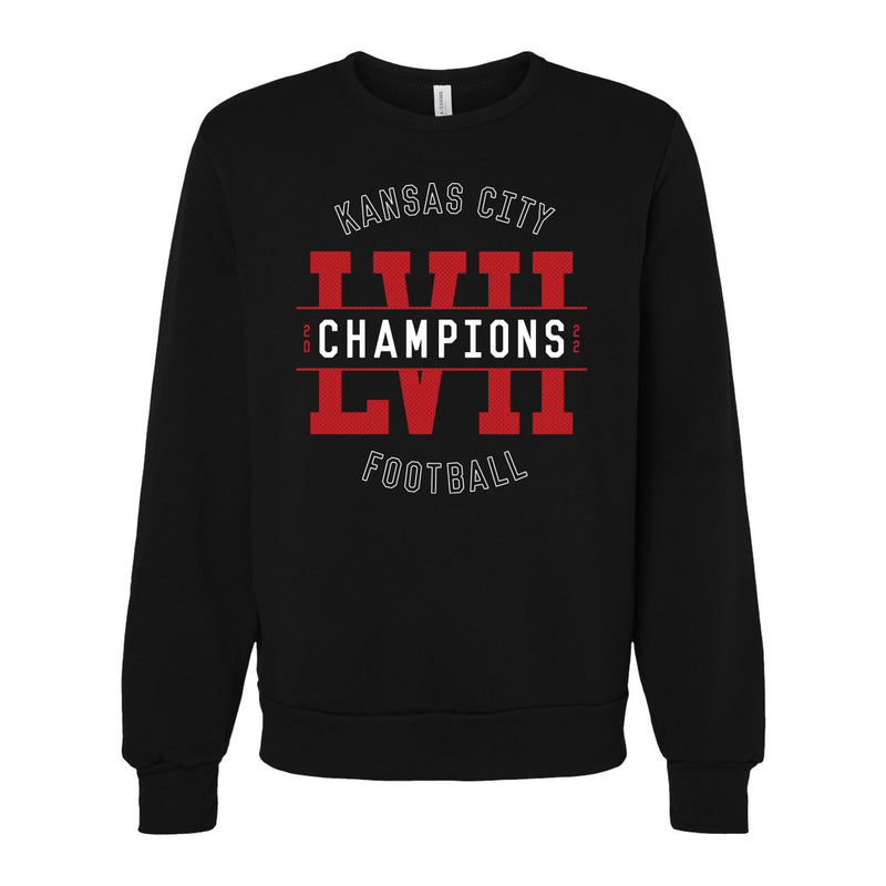 LVII Kansas City Pullover Sweatshirt: black