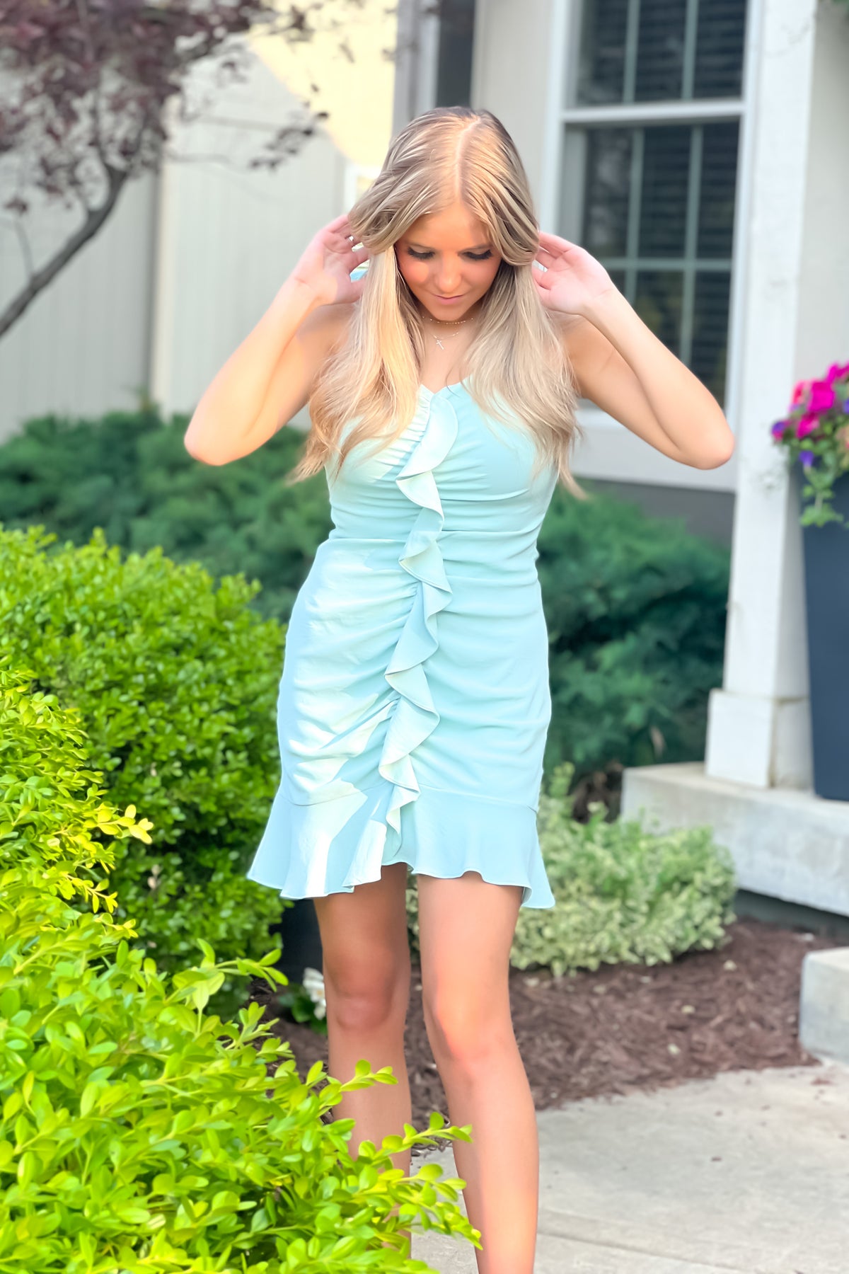 Ophelia Dress : Mint