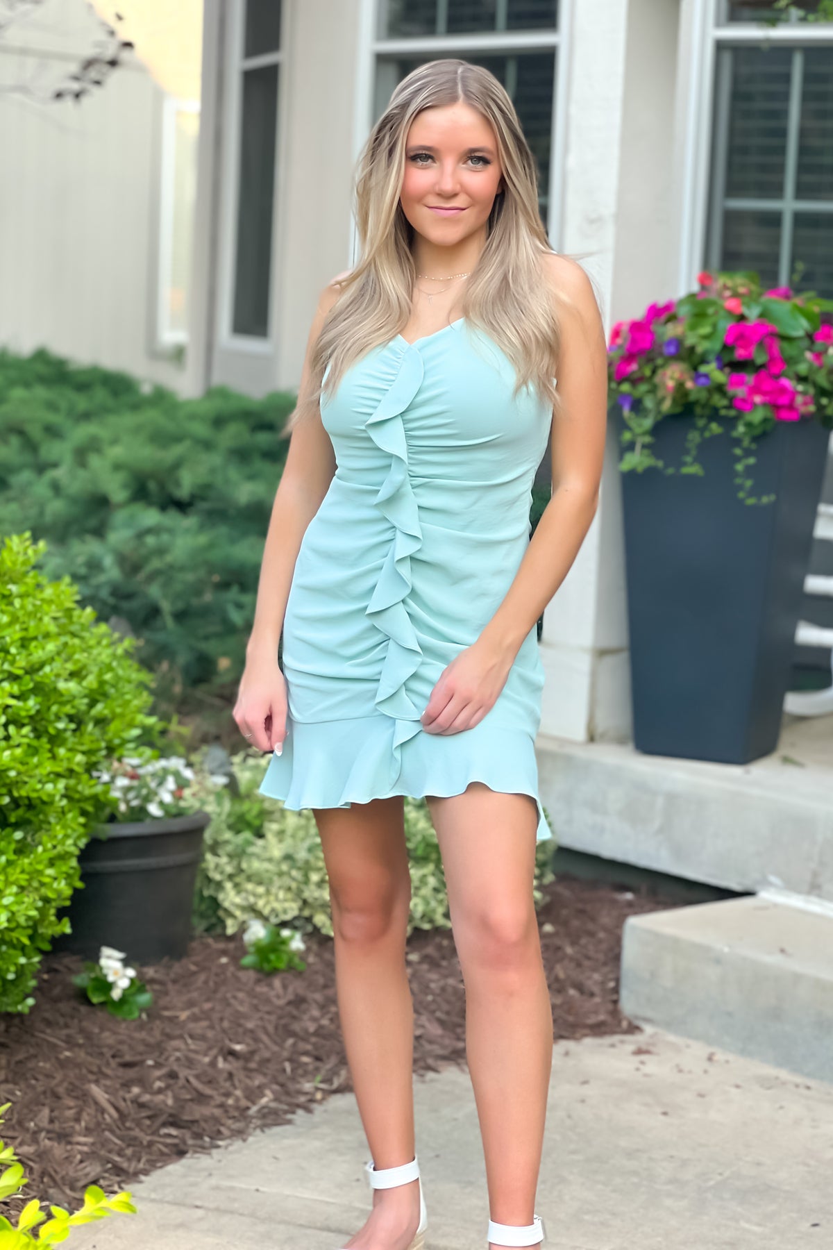 Ophelia Dress : Mint