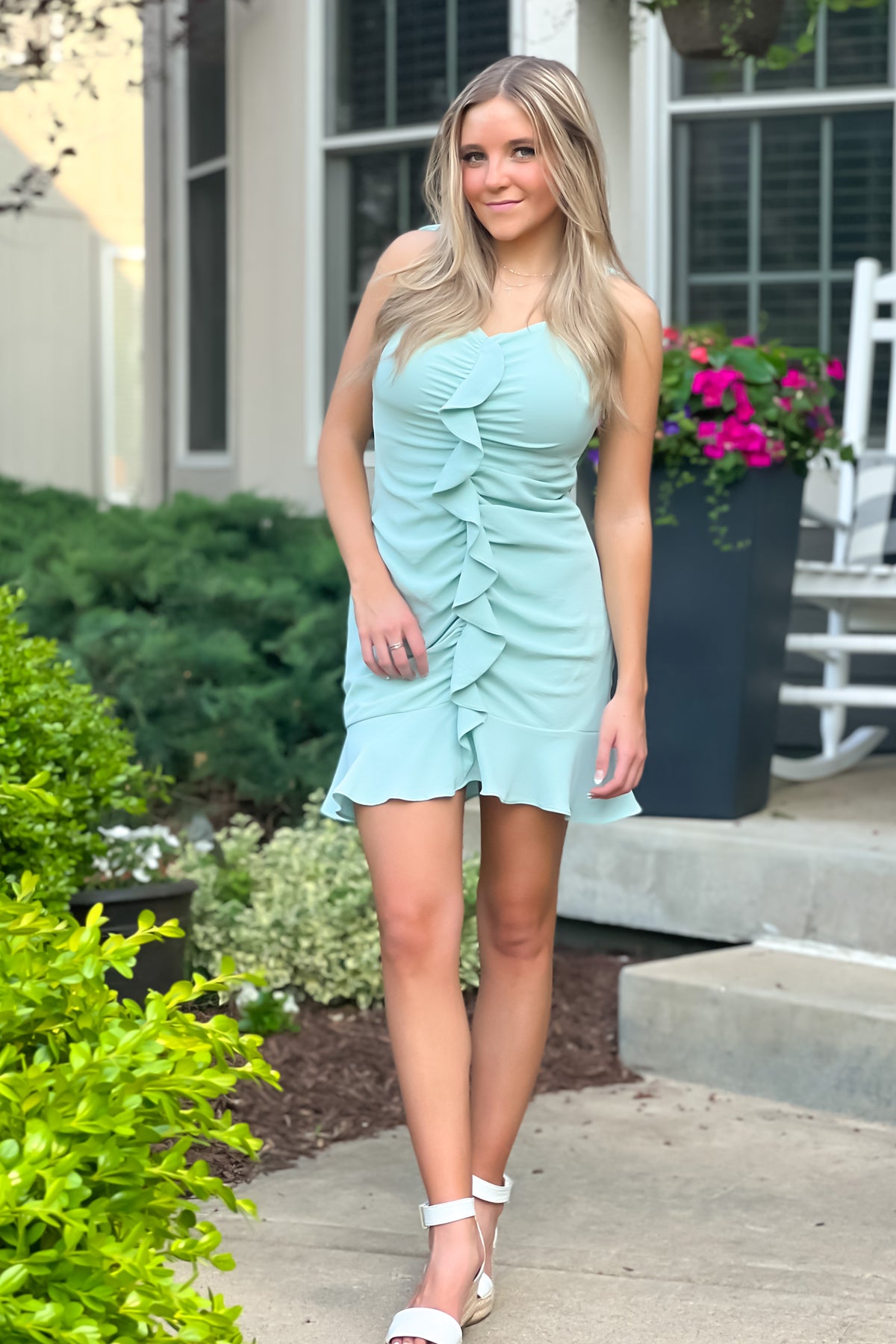 Ophelia Dress : Mint