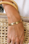 Mama Engraved Cuff Bracelet : Gold or Silver