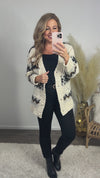Infinite Beauty Button Up Cardigan : Ivory