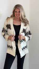 Infinite Beauty Button Up Cardigan : Ivory