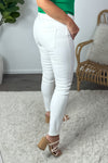 Liverpool Jada Abby Ankle Skinny Jean : Bright White