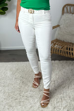 Liverpool Jada Abby Ankle Skinny Jean : Bright White