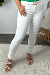 Liverpool Jada Abby Ankle Skinny Jean : Bright White