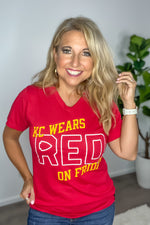 Flint & Field KC Wears Red On Friday : Red
