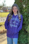 Blue 84 K-State Wildcats Drawstring Hoodie Pullover : Purple