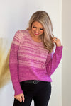Desert Daydreamer Wool Sweater : Magenta