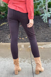 Liverpool Abby Ankle Skinny Jean : Molasses