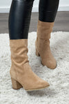 Corkys Wicked Calf High Boot : Sand