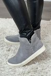 Very G Rica Faux Suede Sneaker : Grey