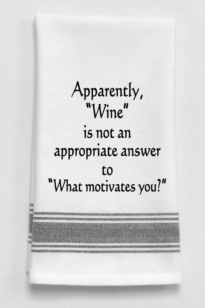 Tea Towels With Funny Sayings : Various