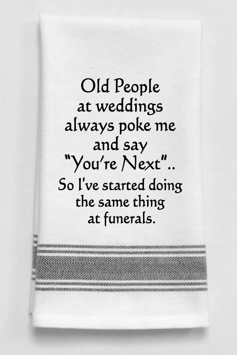 Tea Towels With Funny Sayings : Various