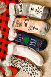 Holiday Sherpa Socks