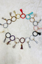 Tassel Key Rings With Charms