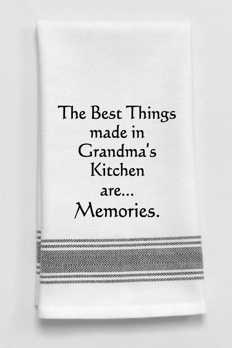 Funny Kitchen Towels From Twisted Wares™ - You Can't Say Happiness